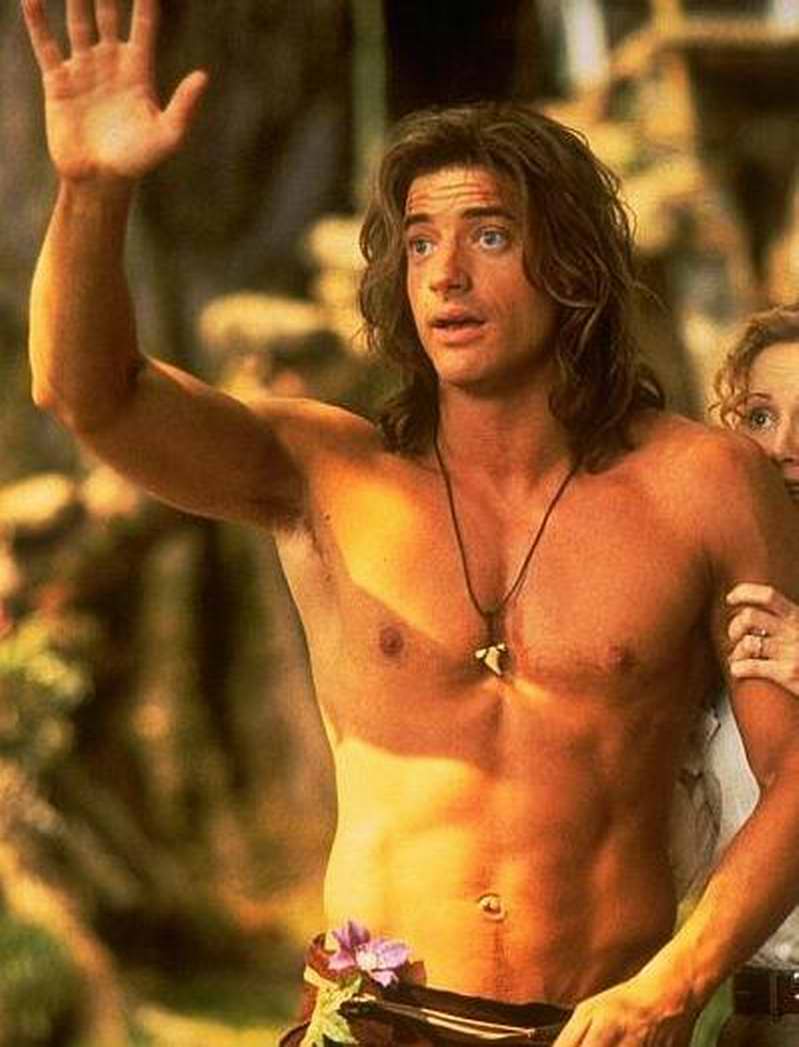 Brendan Fraser Aka George Of The Jungle 1997 Pretty Sure I Had A Crush On Him Before I Knew 2817